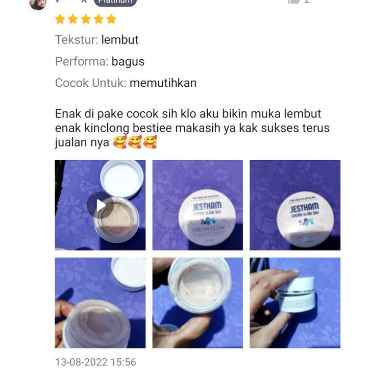 PAKET GLOWING JESTHAM CREAM GLOW DT MAX KOREA jestham BPOM ORIGINAL