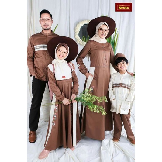 PROMO DANNIS SARIMBIT D'CARAMEL FAMILY SARIMBIT DANNIS TERBARU GAMIS DANNIS ABAYA KOKO