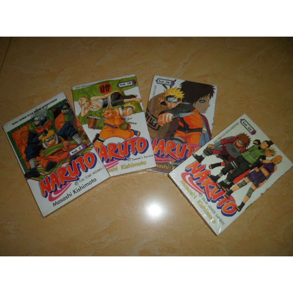 Jual Komik Cabutan Naruto Segel Baru Shopee Indonesia