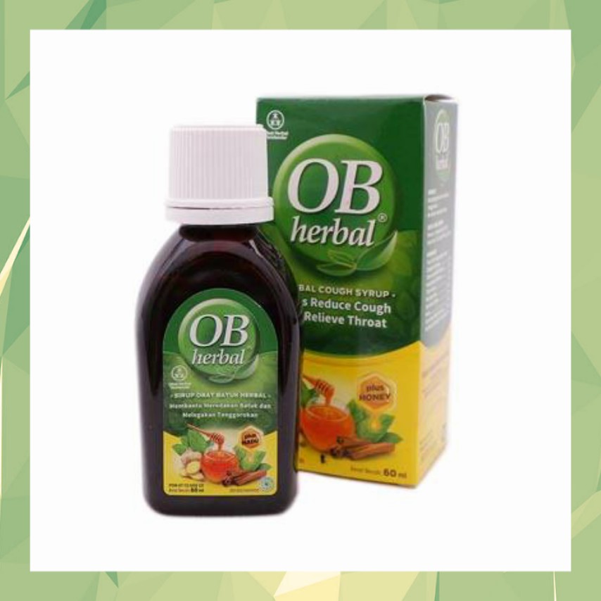 《OS3》 OB Herbal 60 mL - HERBAL untuk batuk berdahak