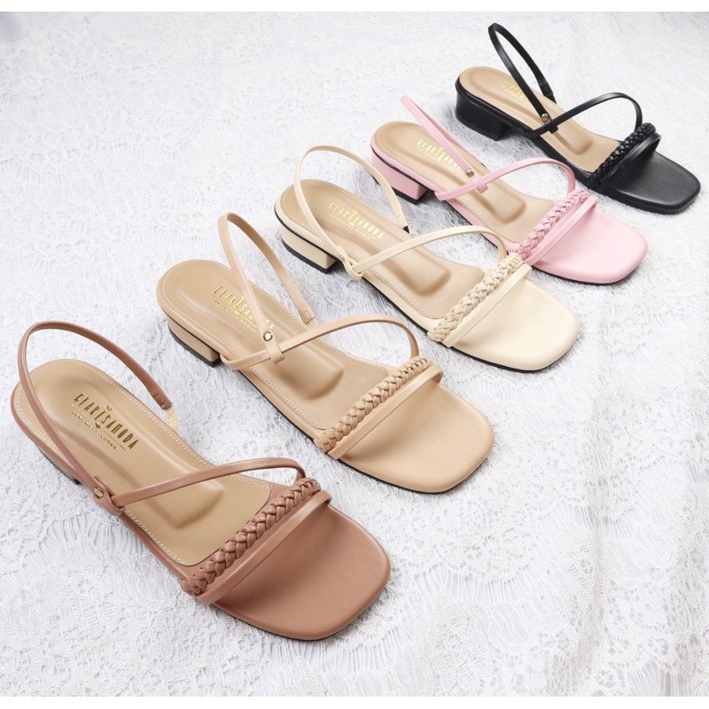 GLARISAMODA Kadita Heels 3cm / Heels Kepang Normal To Big Size jumbo