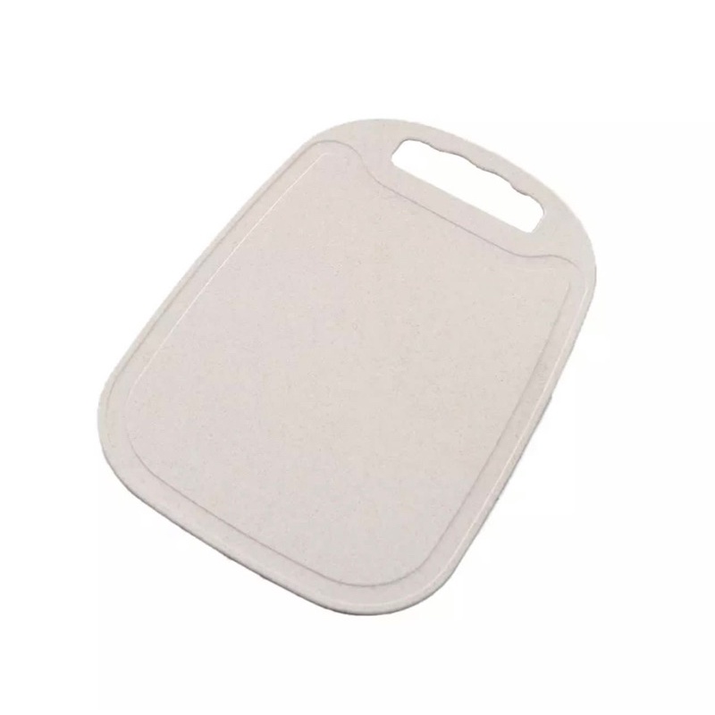 TALENAN ANTISLIP BAHAN PP FOOD GRADE JERAMI GANDUM CUTTING BOARD TALENAN JRW0064