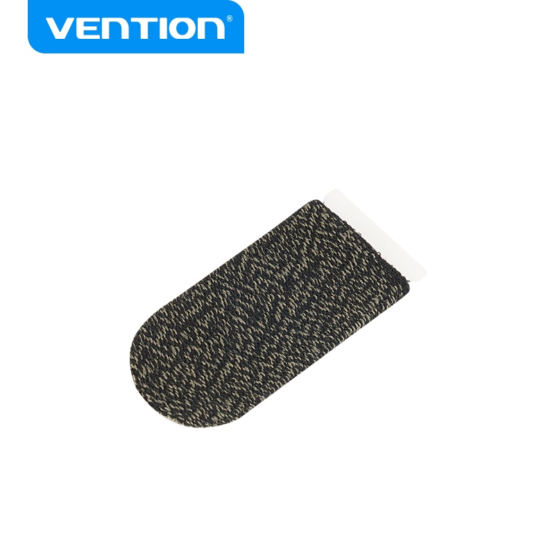 Vention Sarung Jari Bahan Serat Silver Flexible Breathable Untuk Game Handphone