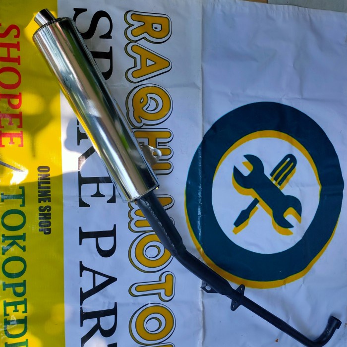 Knalpot Standar Supra X 125 New / Knalpot Honda Supra X 125 Batman