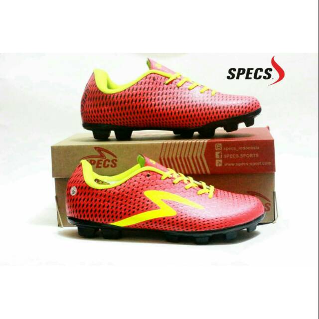Sepatu Bola Specs Swervo Dragon In Red Original 100% New Model 2016 - Sepatu Specs