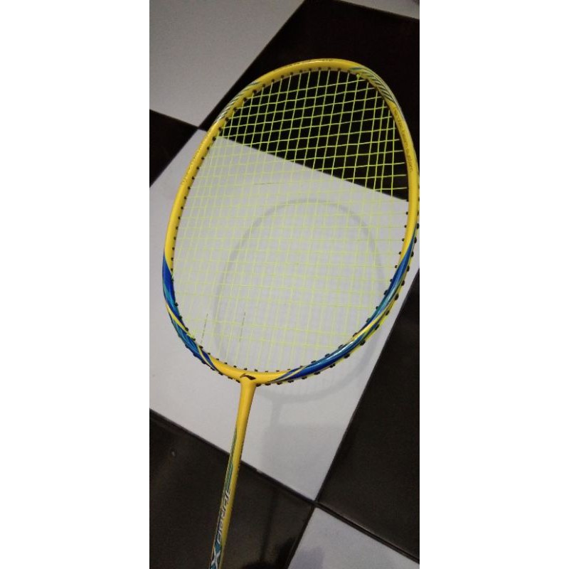 raket lining x turbo series yellow original raket bekas berkwlaitas