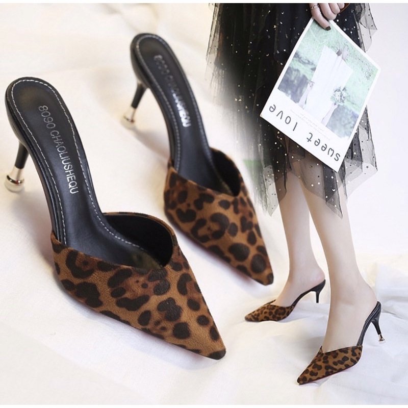 Heels L4 wanita import realpict