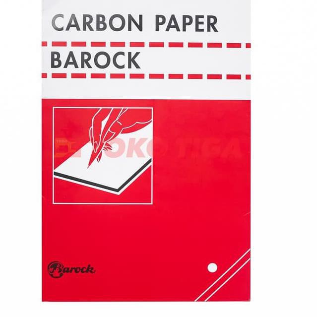 Jual Kertas Karbon Carbon Paper Jahit Merk Barock Shopee Indonesia