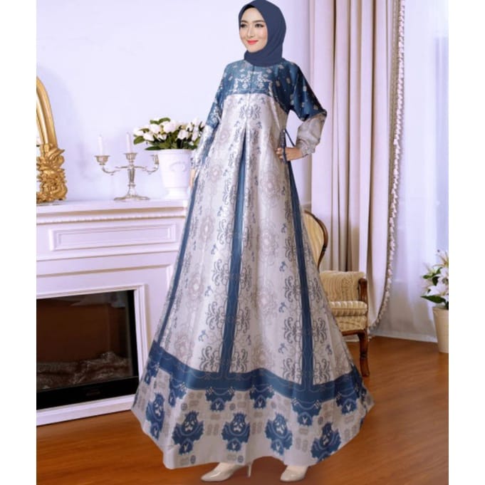 Realpict gamis terbaru dior silky premium//gamis sior silky//gamis diorr termurah