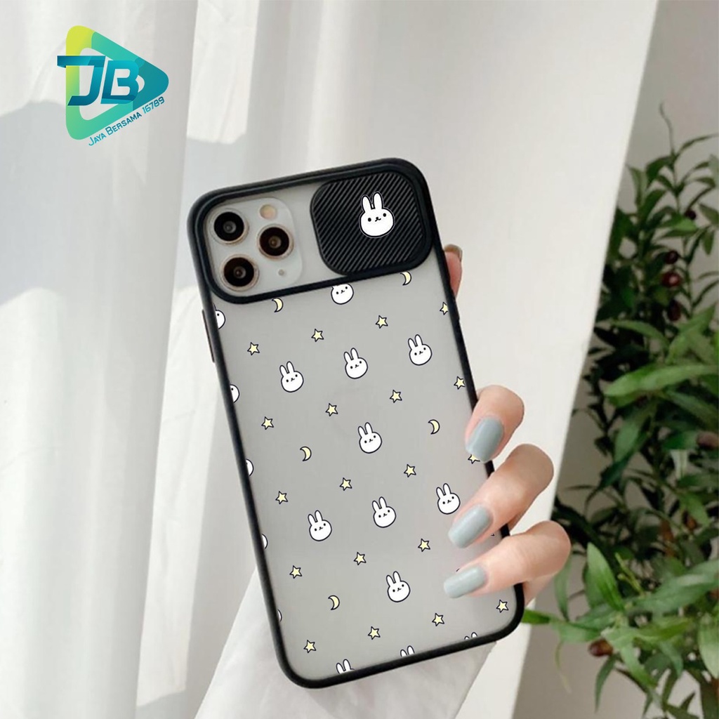 SOFTCASE SLIDE KAMERA BUNNY OPPO VIVO SAMSUNG XIAOMI REALME IPHONE ALL TYPE JB4963