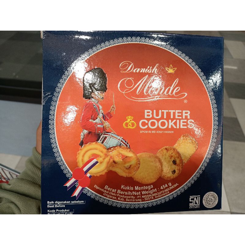 Jual Monde Butter cookies 454g Indonesia