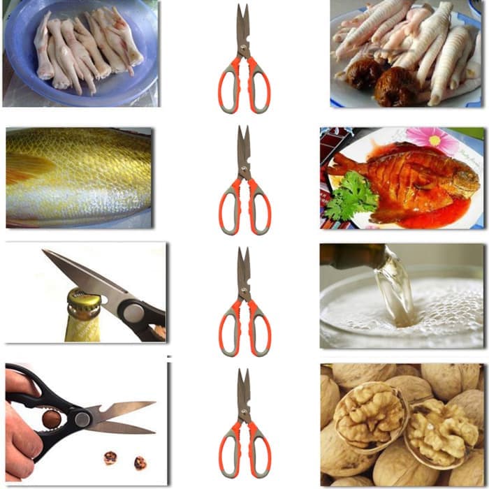 

R45Dgf5 Gunting Dapur Serbaguna Multifungsi / Gunting Ikan 6Dyhr57