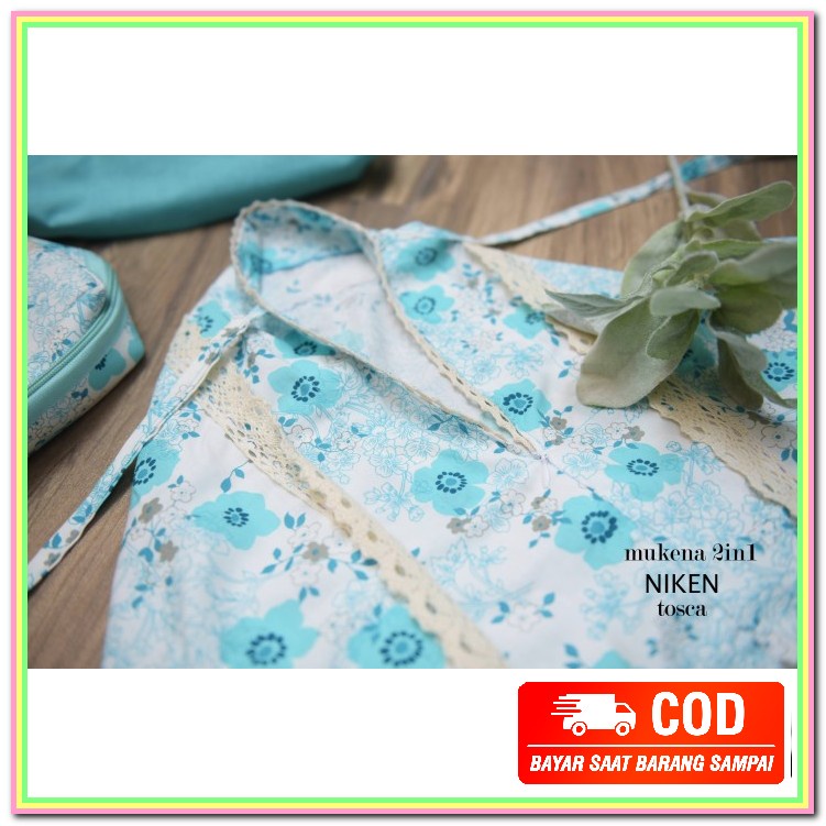 Arzeti + Ciraya Mukena Dewasa Original Tulus Signature | Mukena T NW122 Mukena Dewasa 2In1 Renda Kat