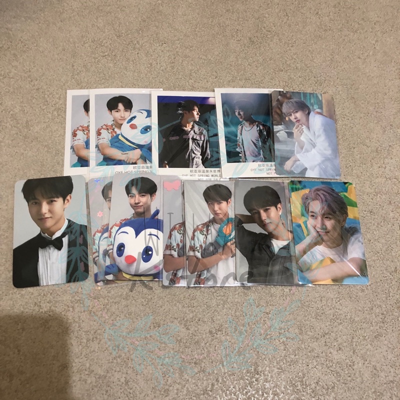 Photocard PC Polaroid Renjun OYF Suit NASA Water Gun Doll Playground Hot Spring