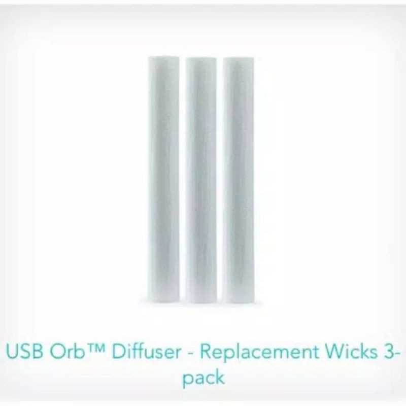 ORB Diffuser Replacement Wick 3pcs / pack Kapas Humidifier Essential Oil Essensial Oils Young Living