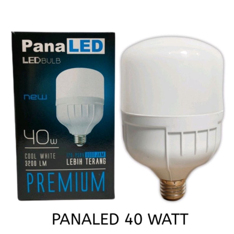 LAMPU LED BOHLAM 40 WATT / BULB KAPSUL 40 WATT / LAMPU LED MURAH 40 WATT PANALED