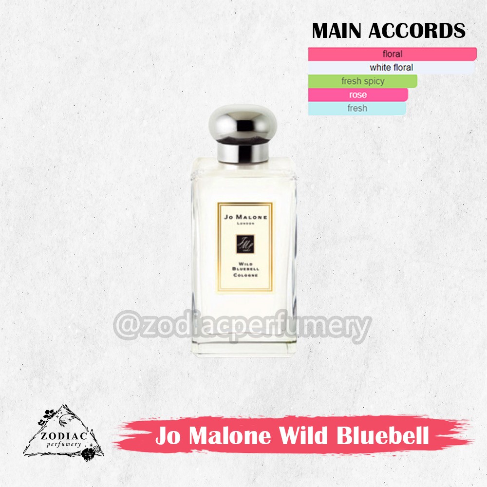 JoMalone Wild Bluebell Cologne 100ml [100% Original]