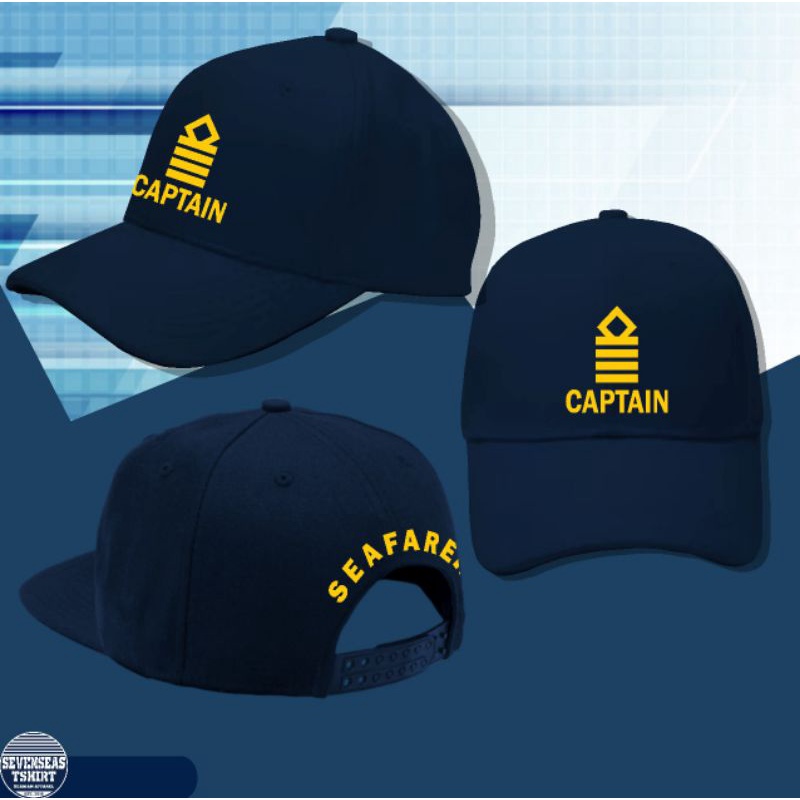 topi captain pelaut pelayaran