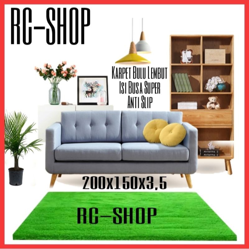 Karpet Bulu Rasfur (200x150x3,5)/Karpet Bulu Isi Busa