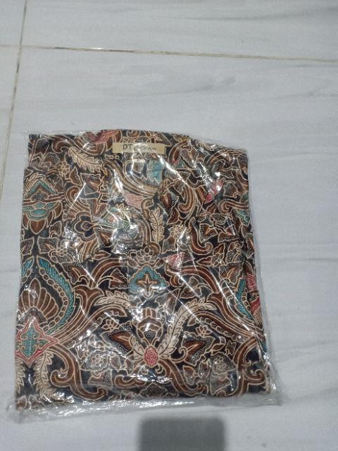 Cod - Kemeja Batik Pekalongan Pria / Cowok  Lengan Panjang