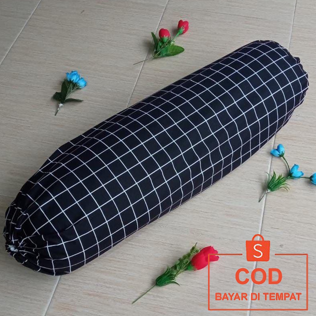 ✅COD Sarung Bantal Guling Tidur 35x95 Kain Katun Dekor Dekorasi Hiasan Kamar Aesthetic Perlengkapan Rumah Minimalis Murah