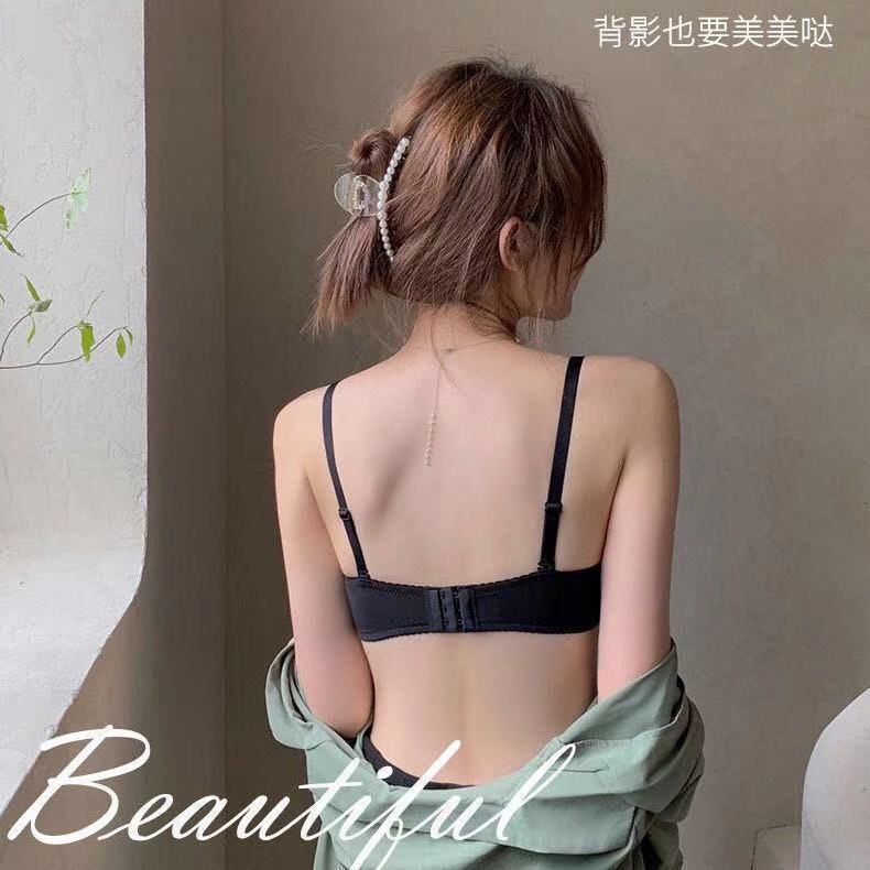 [ LINGERIE MASTER ] - (B-41) BH Bra Wanita Model Tanpa Kawat Dengan Bahan Halus Hiasan Renda Sexy-4