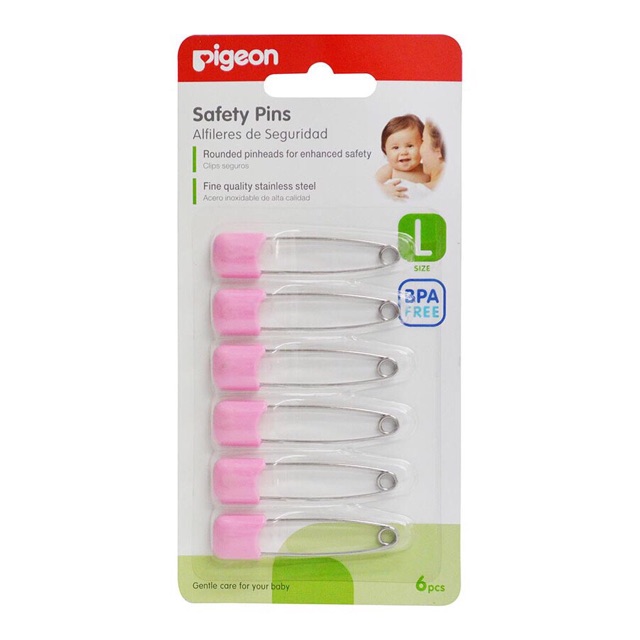 PIGEON Safety Pins / Peniti bayi size S dan L