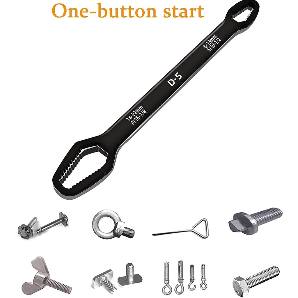 KUNCI RING UNIVERSAL DOUBLE HEAD Wrench Adjustable KUNCI RING MULTI SIZE KUNCI RING PAS MULTI SIZE