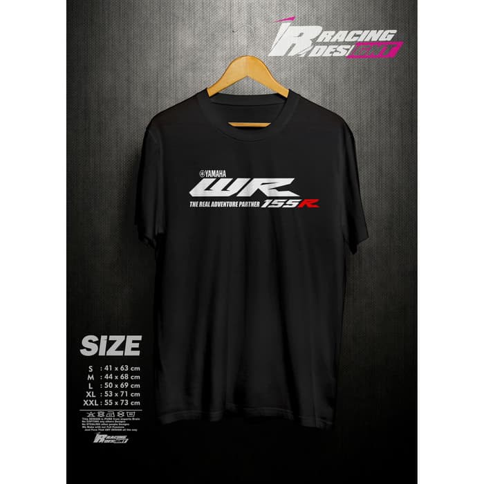 Kaos T-shirt Baju Yamaha WR155 R WR 155 R Kualitas Distro Terbaru -JOVA