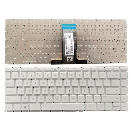 Keyboard hp 14-bw015 14-bw017au 14-bw501au 14-bw 14bw 240 G6 - Putih