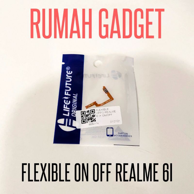 FLEXIBLE ON OFF REALME 5i/REALME 6i REALME 6 PRO REALME C2 PRO C11 C12  C2 PRO