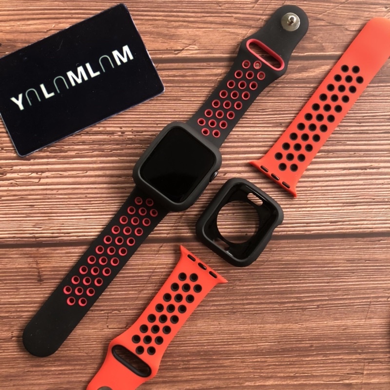 Strap Apple Watch Nike Series 8 7 6 SE + Bumper Pride Premium 41mm 45mm 42mm 38mm 40mm 44mm