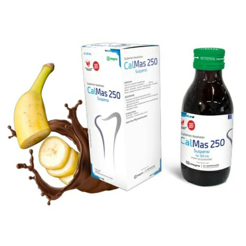 Calmas Syrup 120 ml Viltamin Peninggi Badan Kalsium
