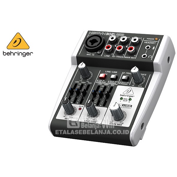 BEHRINGER XENYX 302USB - AUDIO MIXER