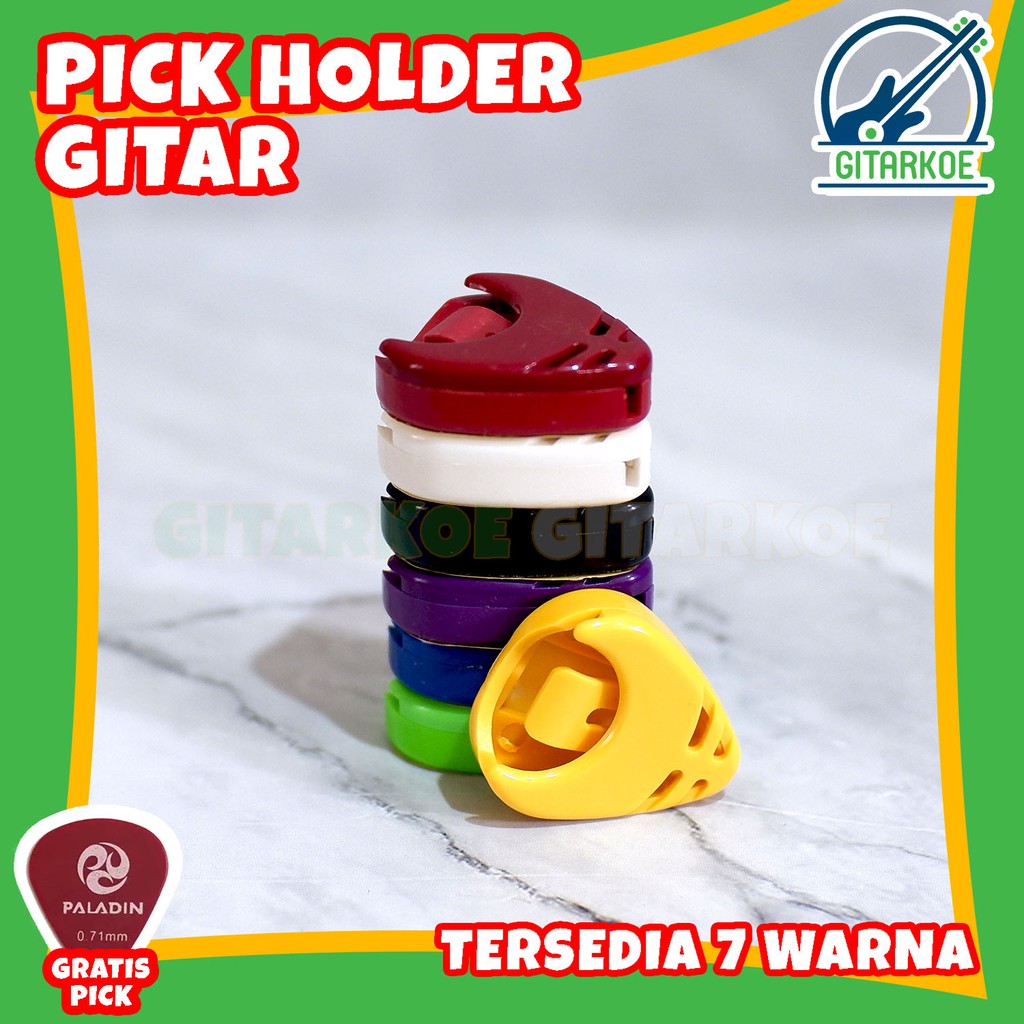 Pick Holder Gitar Tempat Pick Gitar Pick Case