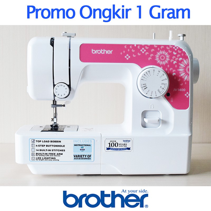 BROTHER JS1410 Mesin Jahit Portable (PROMO ONGKIR)
