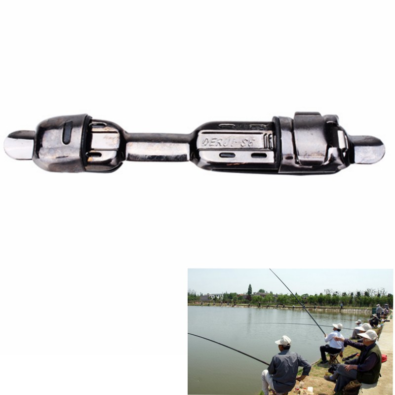 Stainless Steel Fishing Reel Seat Holders Fishing Rod Clips Fish Reel Stand 