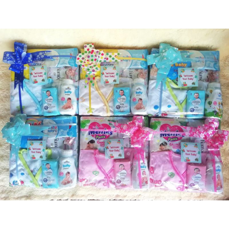 [COD] Parcel Bayi New Born / Baby Gift / Kado Lahiran / Hampers. Packing Kardus