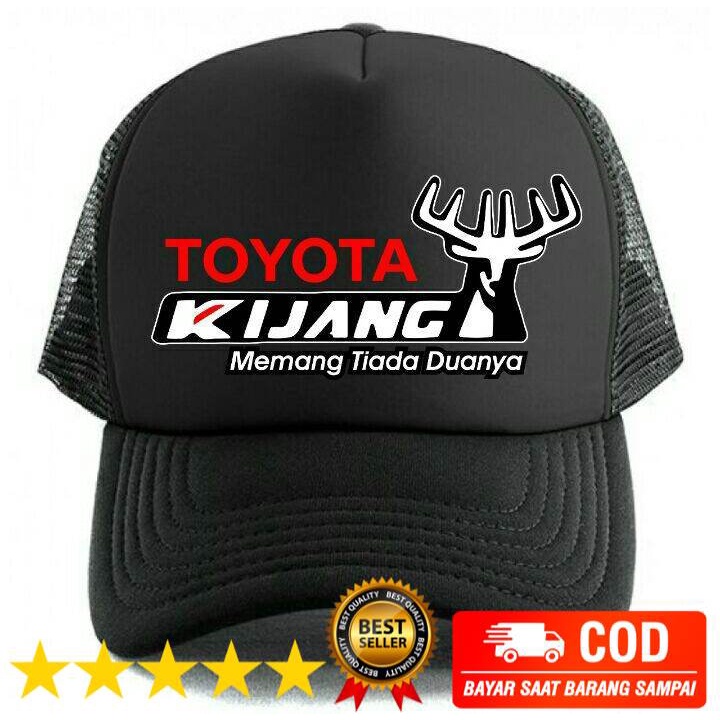 TOPI TRUCKER JARING SABLON Topi Toyota kijang / TOPI KHUSUS DEWASA