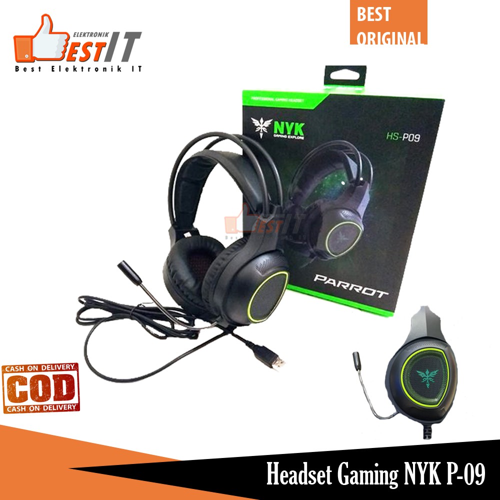 Headset Gaming NYK P-09 PARROT