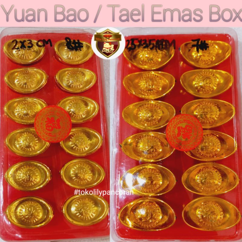 Yenpau / Yuan Bao / Yenpao / Tael / Emas Kuno Mini