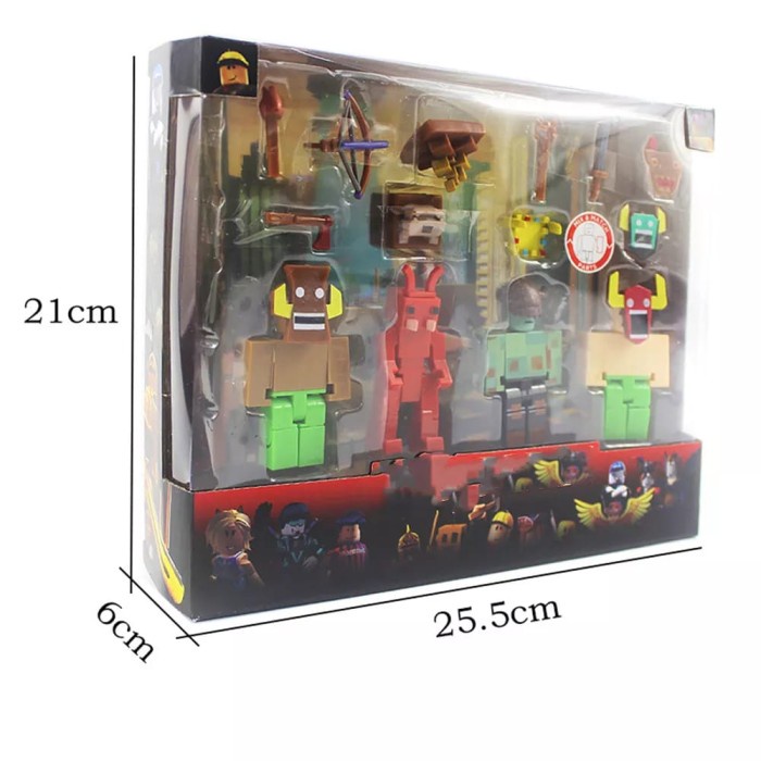 Mainan Roblox Figure Pack Set 6 / Mainan Roblox Minifigure - Roblox Goblin