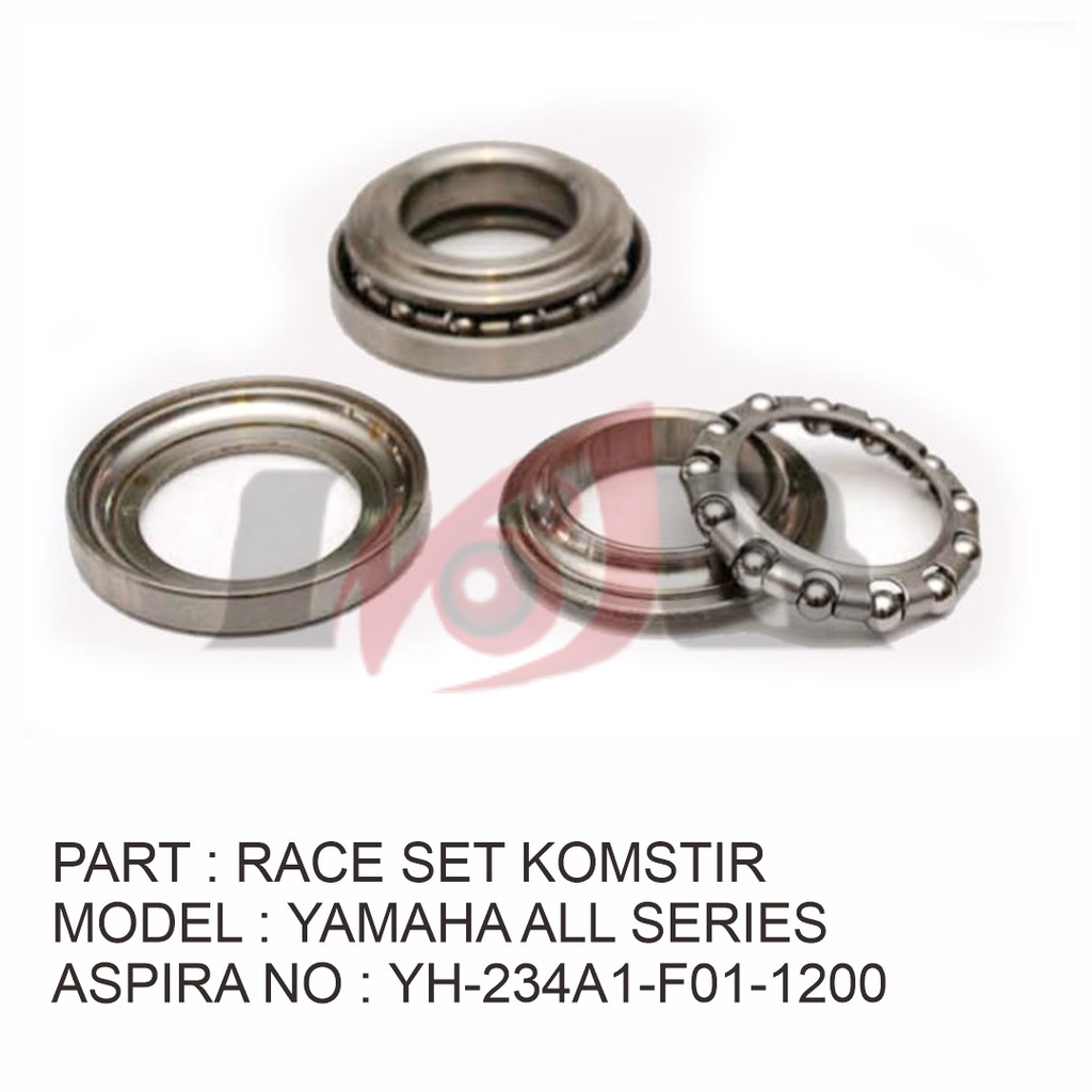 Komstir F1 RX-K King Mio Soul GT Vega MX Bearing Laher Race Set ASPIRA