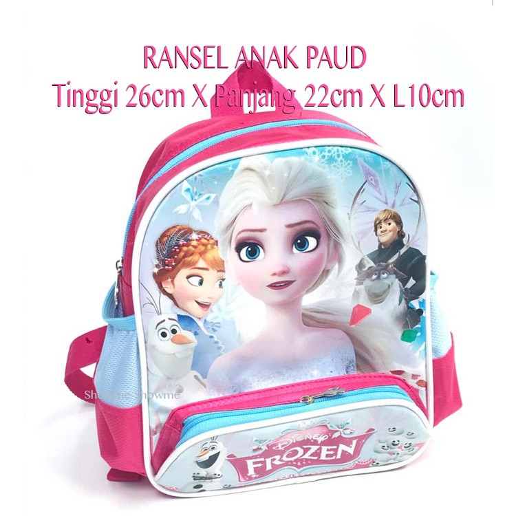 Showme Tas Ransel Anak Sekolah PAUD Playgroup TK 10in (T26cm X P20cm X L10cm) elsa anna putri