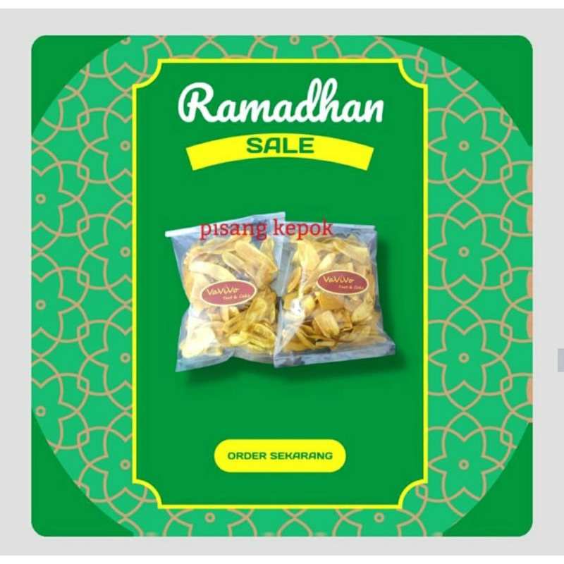 

Pisang Asin Kepok SPECIAL 200 gr