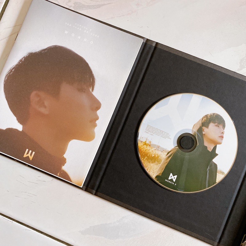 Monsta X The Code Album Wonho photobook