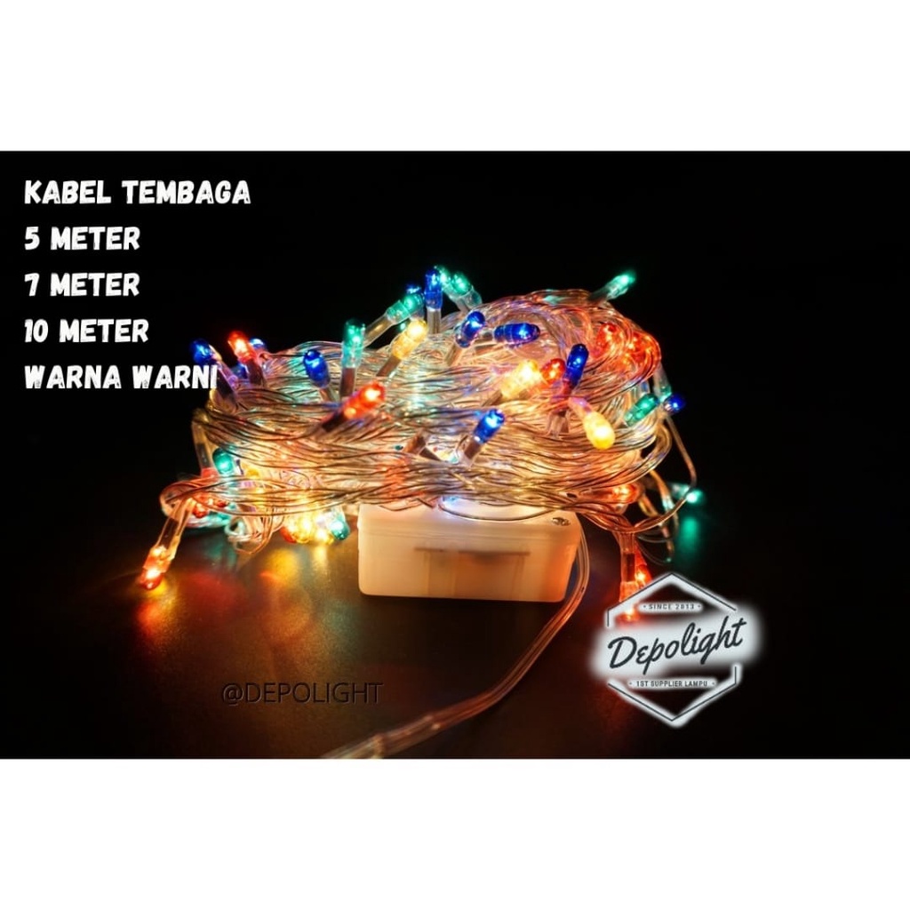 Lampu Beras Rice Light / Lampu Hias Natal LED TUMBLR