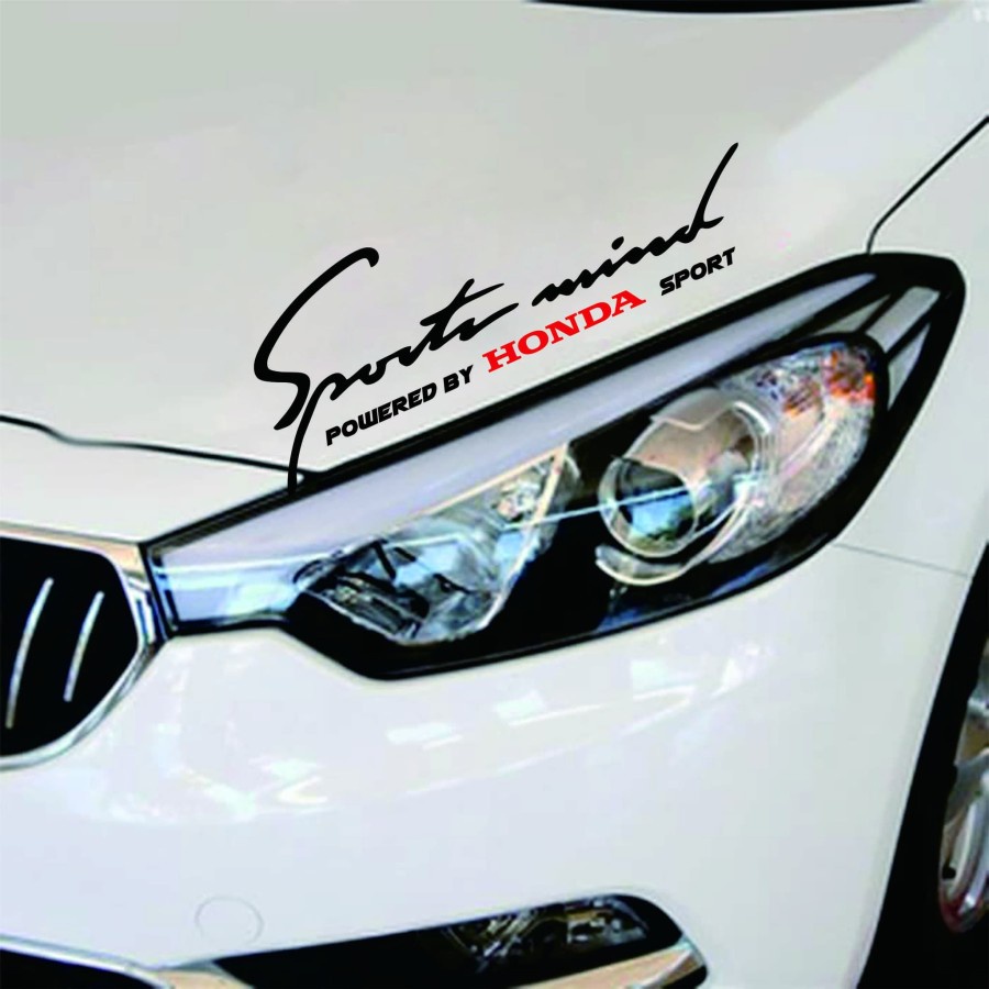 Stiker Sticker Sport Mind Powered by HONDA SPORT ADN