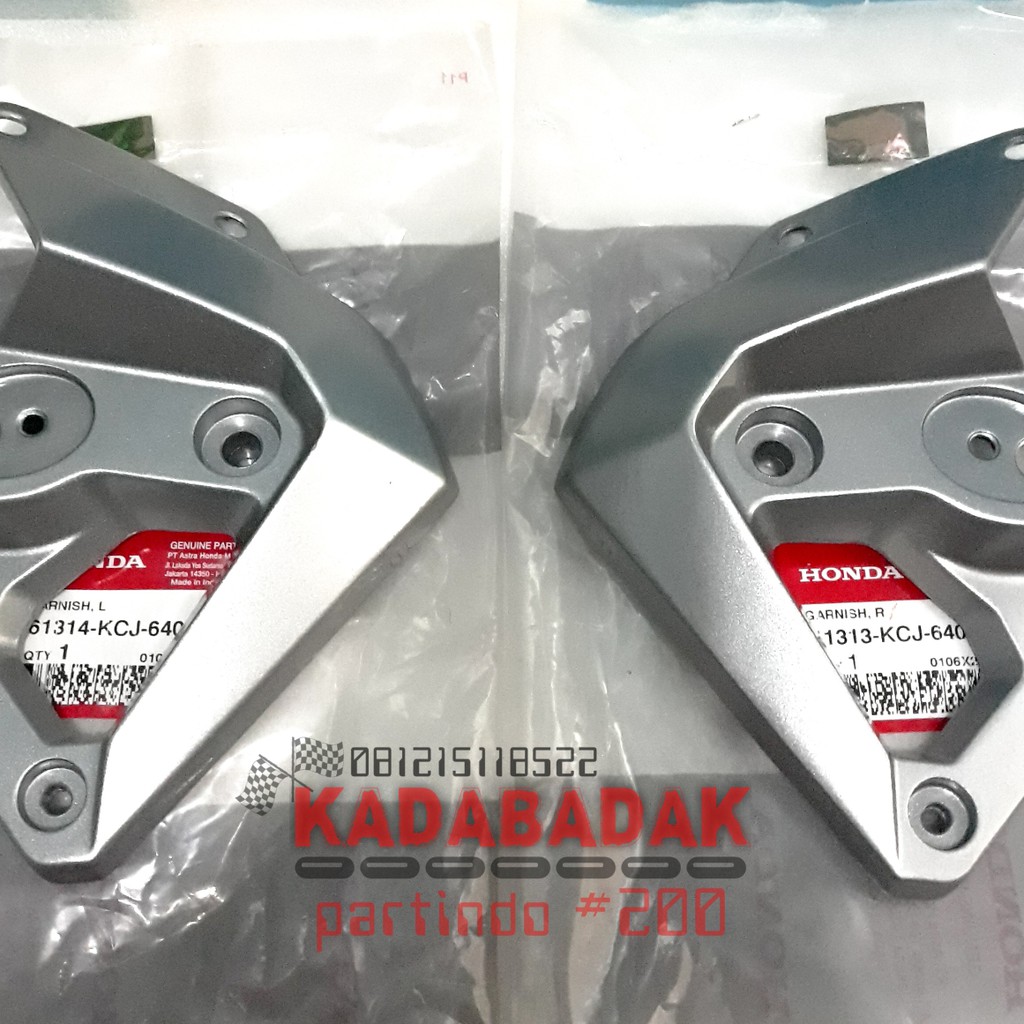 ORI ASLI Garnish Kupingan Lampu Depan Breket Dudukan Visor Tiger Revo Barong 2010 - 2013 Original Se