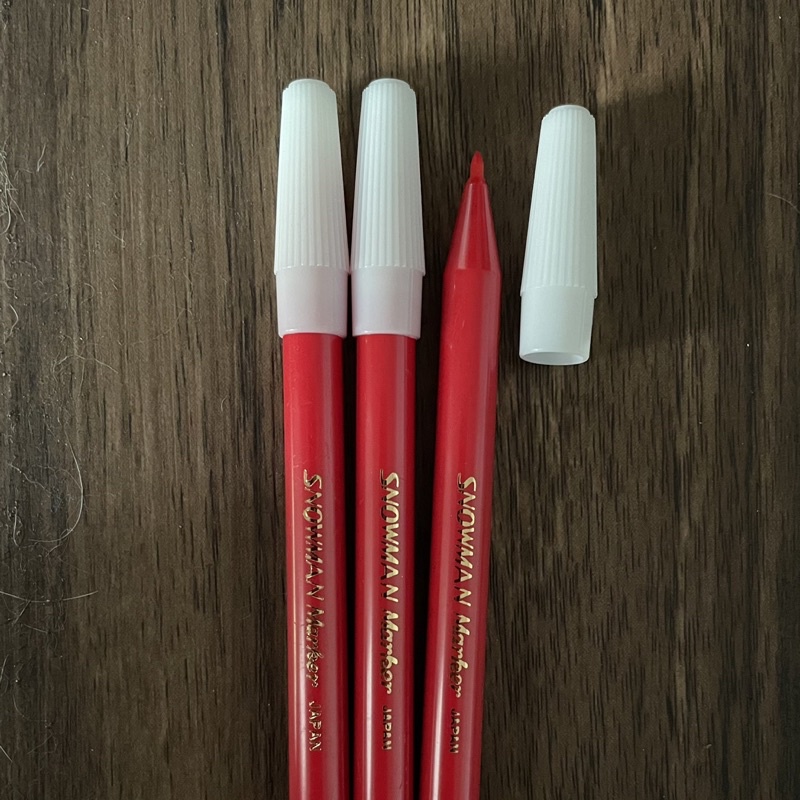 

Spidol Snowman merah